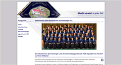 Desktop Screenshot of musikverein-duermentingen.de
